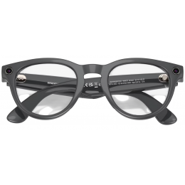 Умные очки Ray-Ban Meta* Headliner Gen 2 Shiny Asteroid Grey, Фотохромные линзы Clear to Emerald Transitions (RW4013), размер M